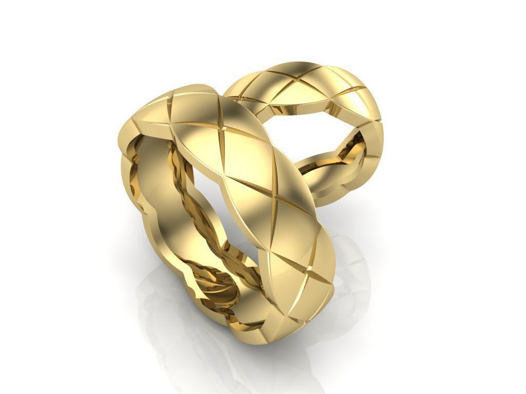 wedding ring Free 3D print model_2