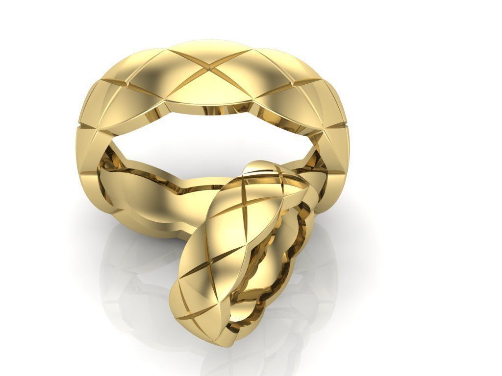 wedding ring Free 3D print model_1
