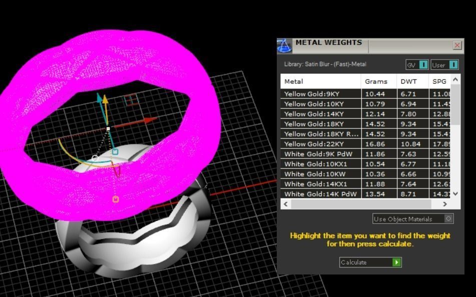 wedding ring Free 3D print model_5