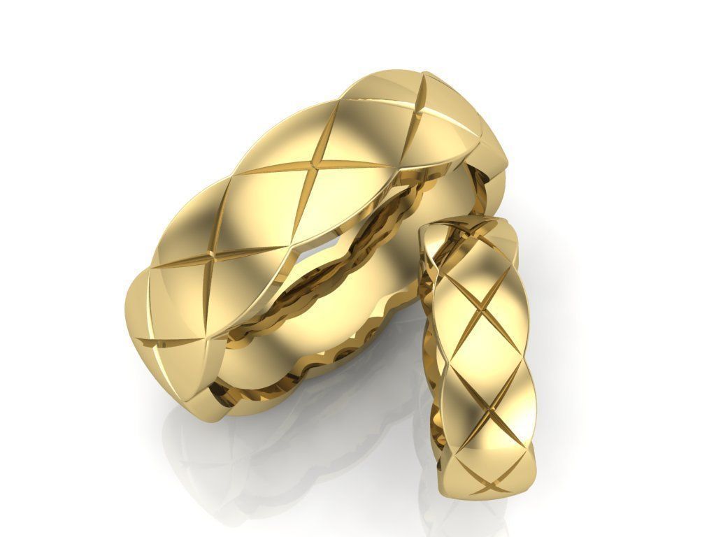 wedding ring Free 3D print model_3