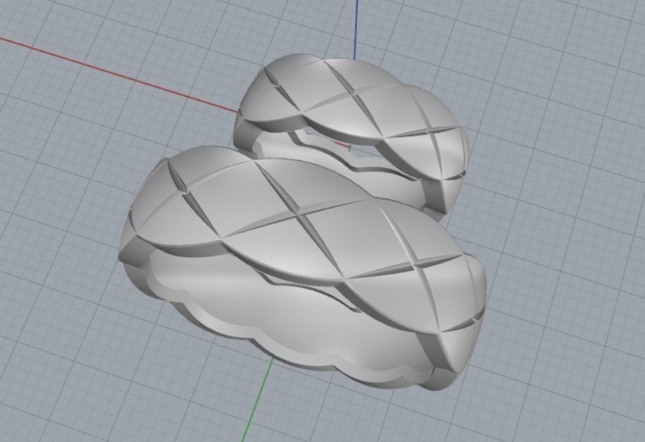 wedding ring Free 3D print model_13