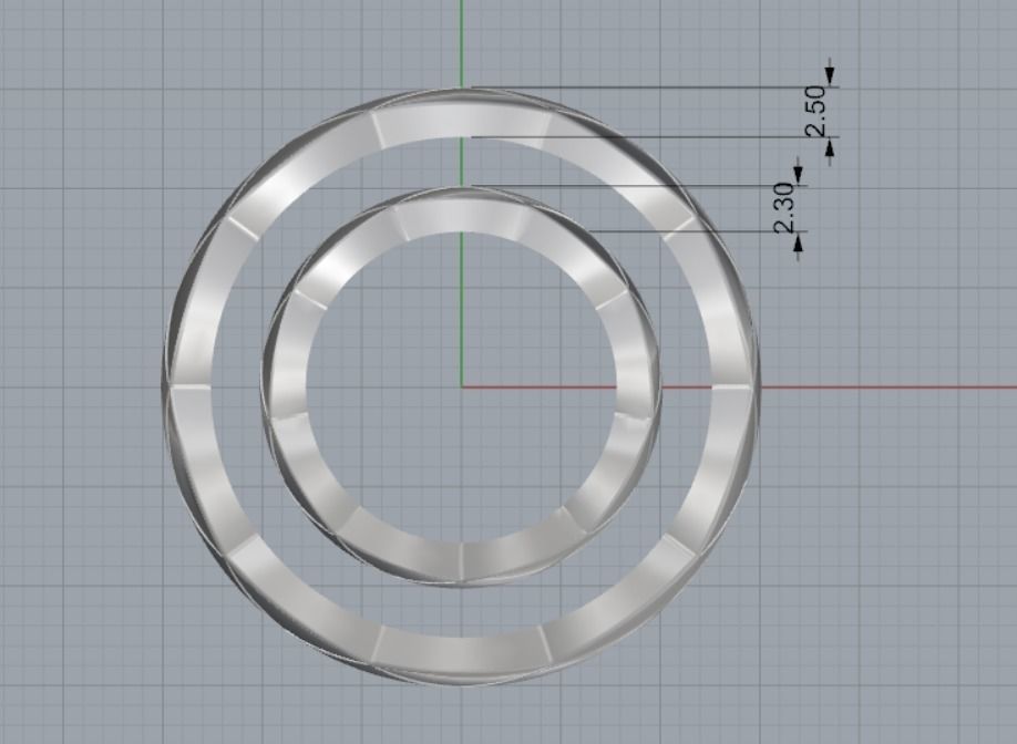 wedding ring Free 3D print model_11