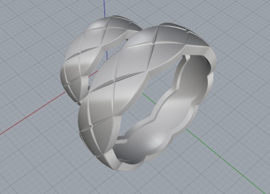 wedding ring Free 3D print model_7