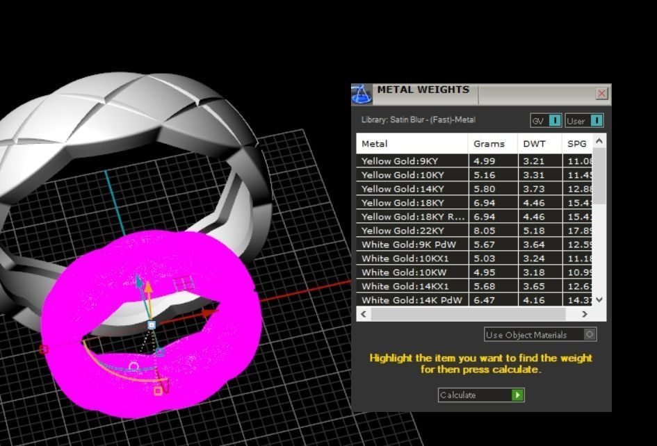 wedding ring Free 3D print model_8