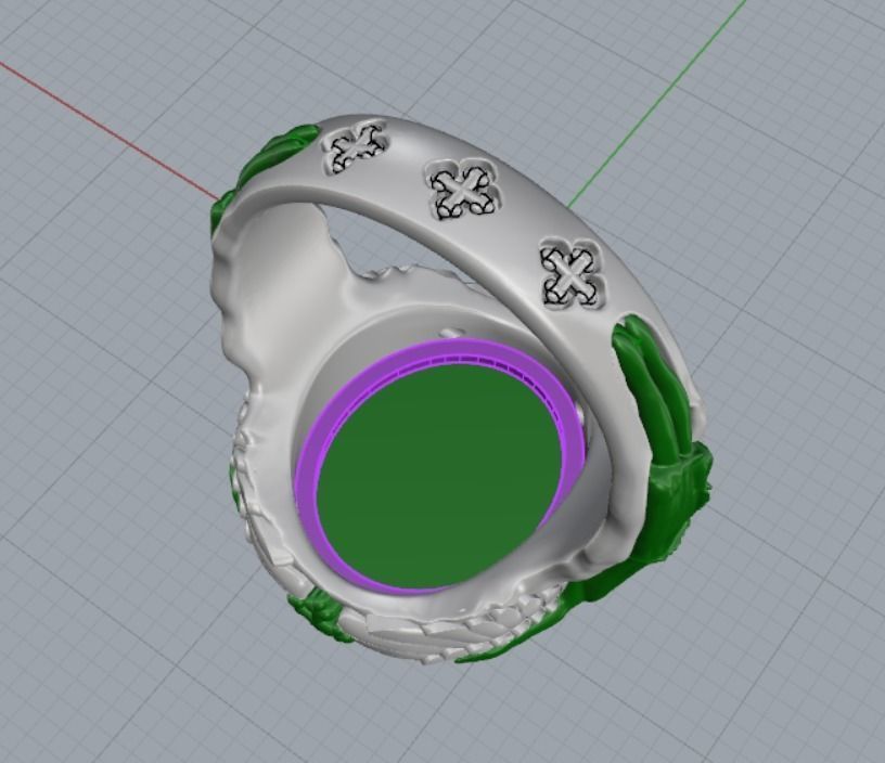 Ring Angels 3D print model_16