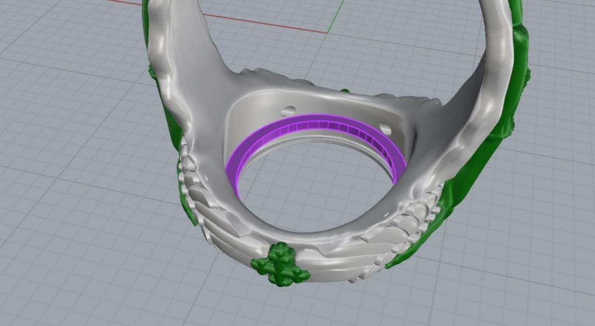 Ring Angels 3D print model_19