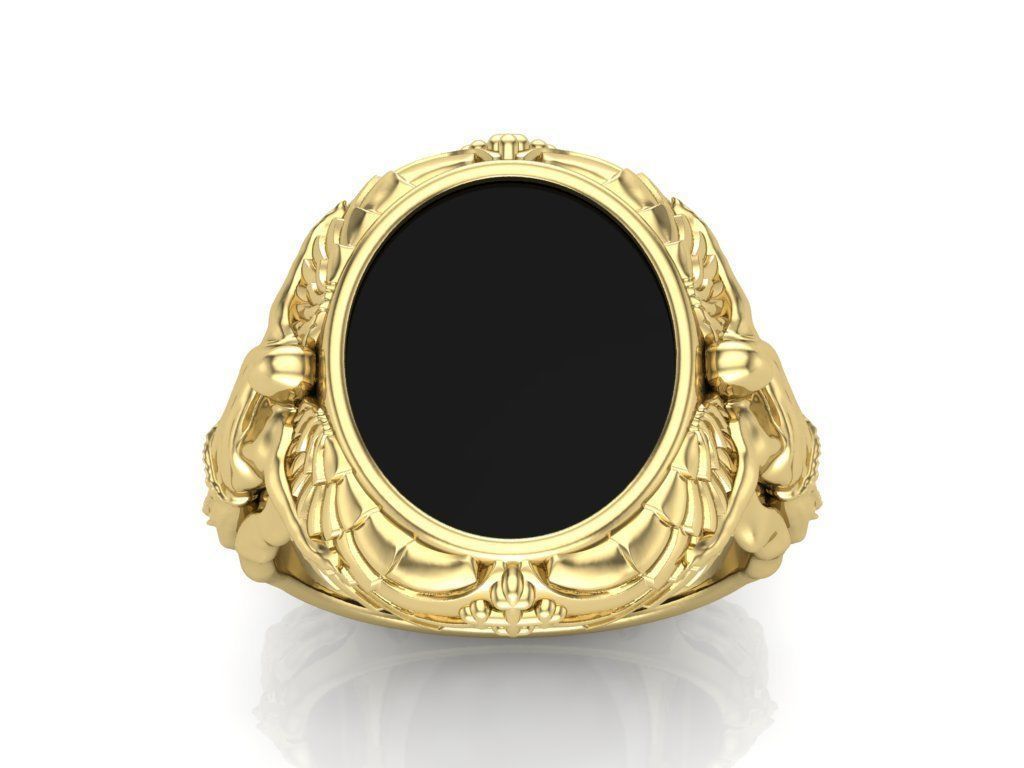 Ring Angels 3D print model_6