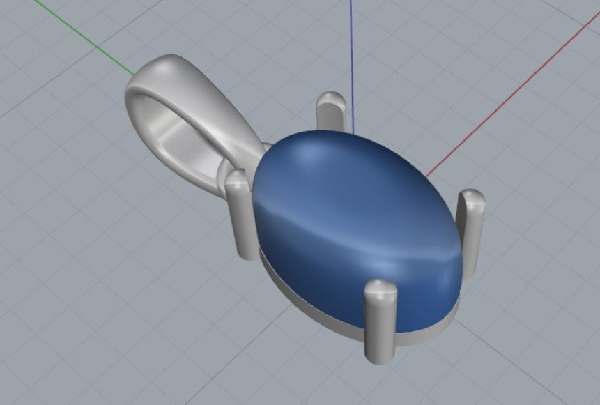 pendant 3D print model_7