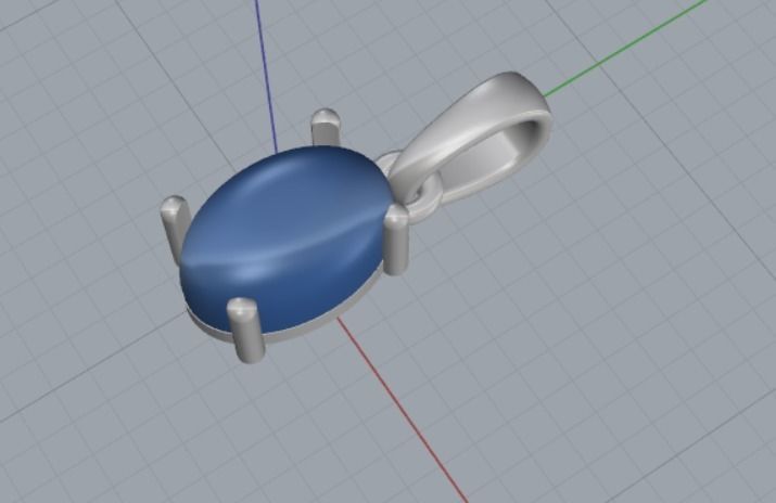 pendant 3D print model_6