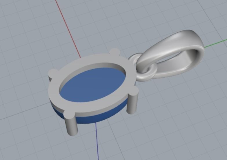 pendant 3D print model_10