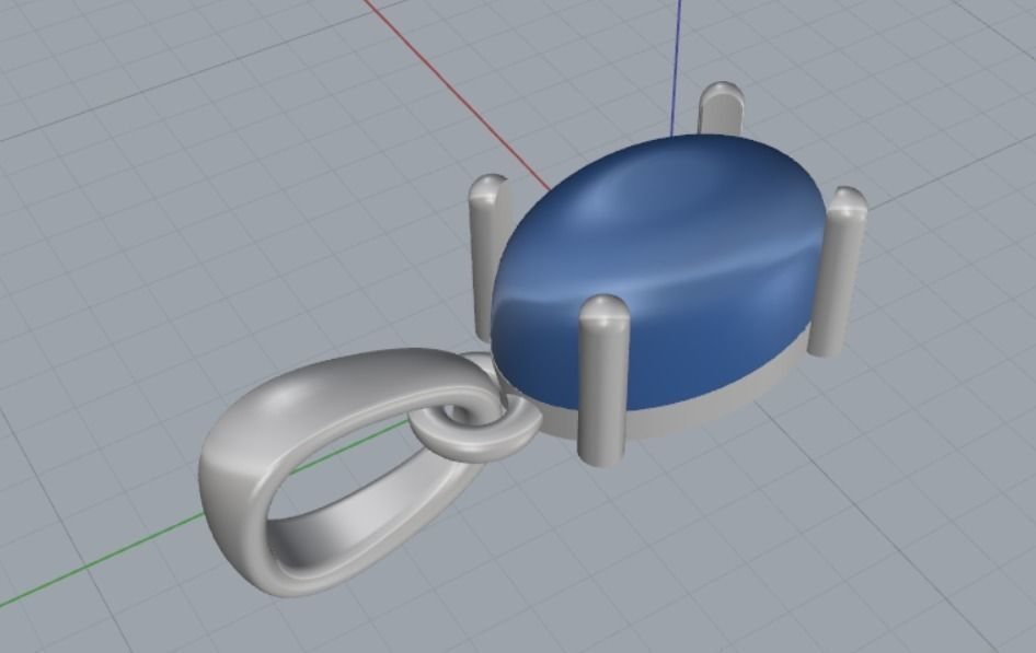 pendant 3D print model_8