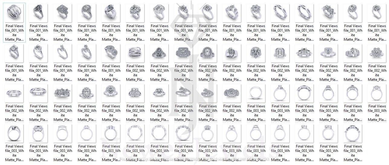 jewelicious-100 plus stl ring model 3D print model_5