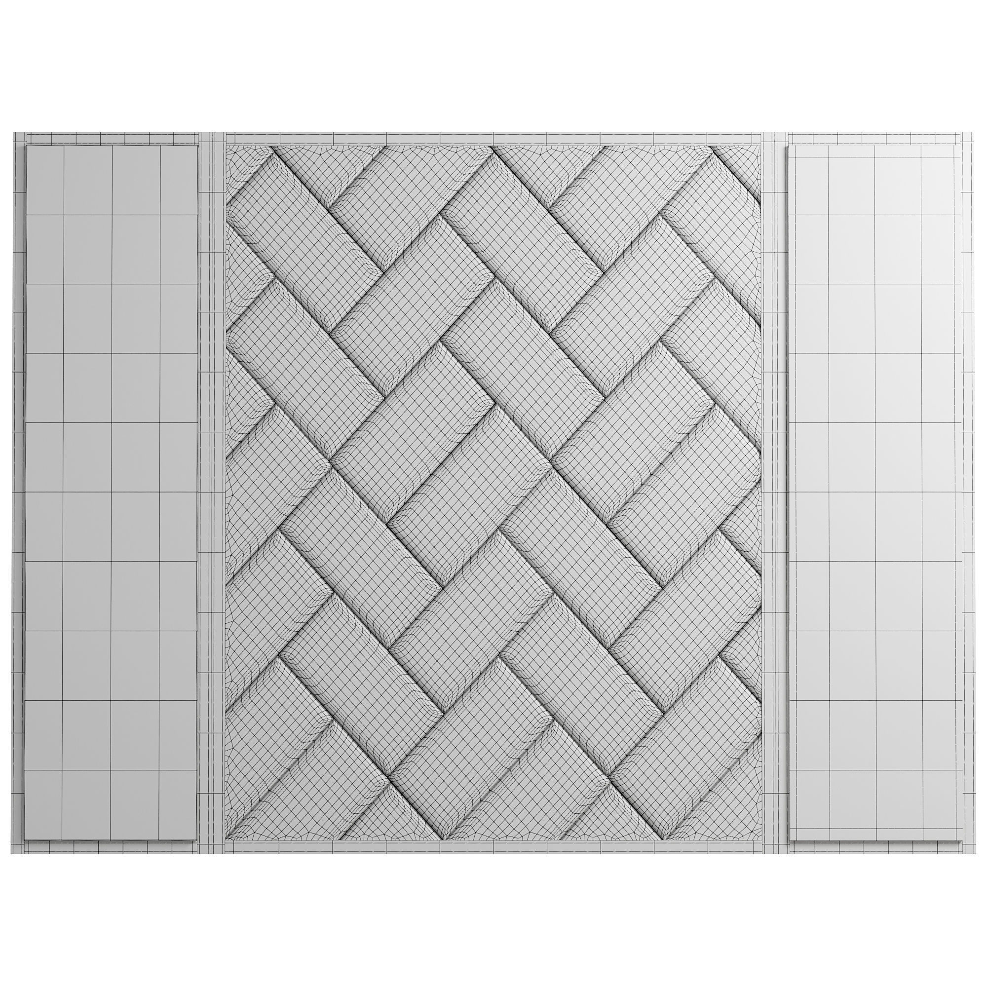 Wall panels 017 3D model_3