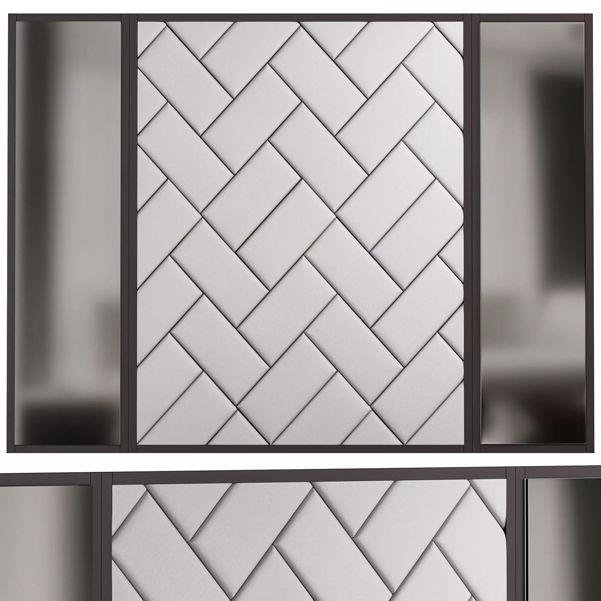 Wall panels 017 3D model_0