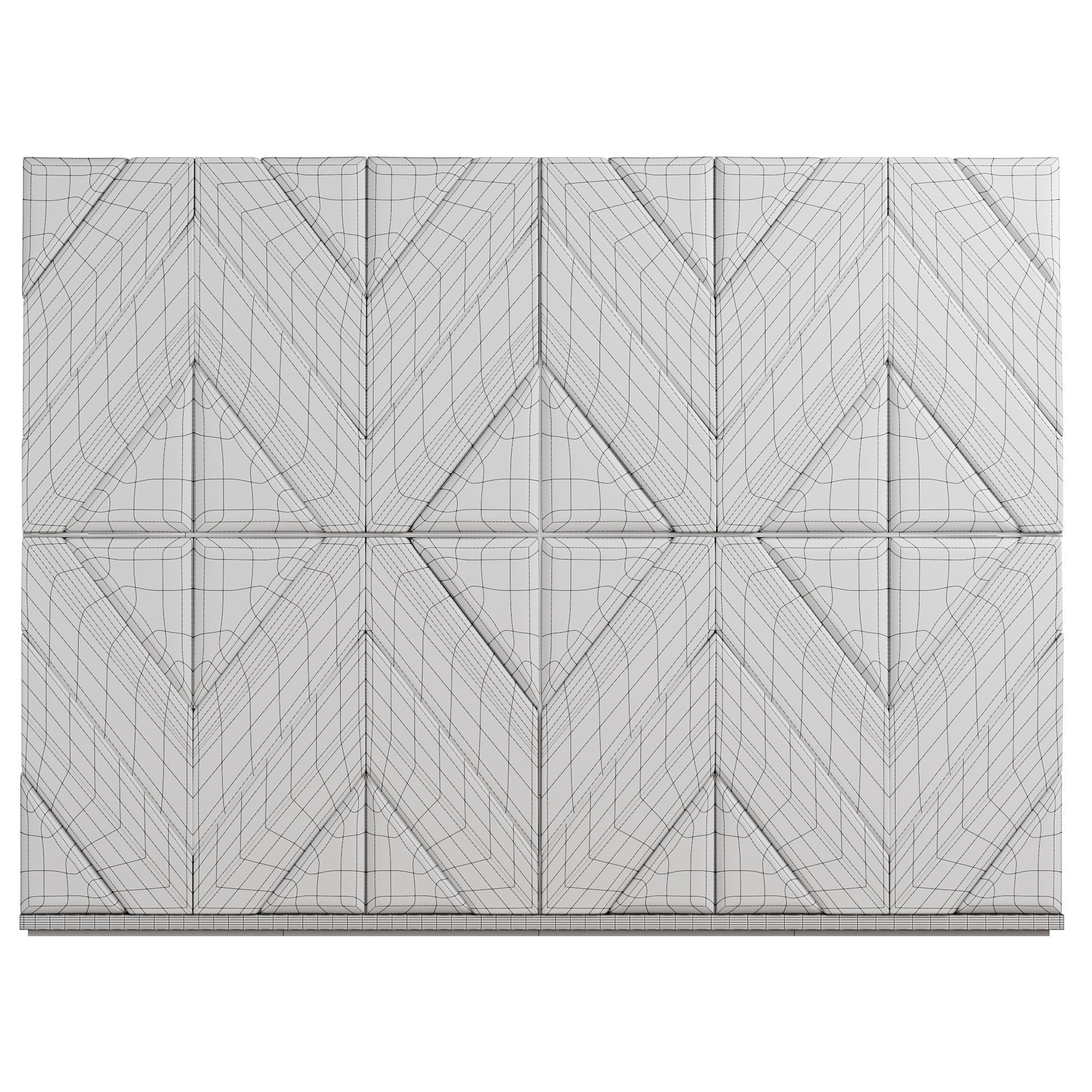 wall panels 020 3D model_3