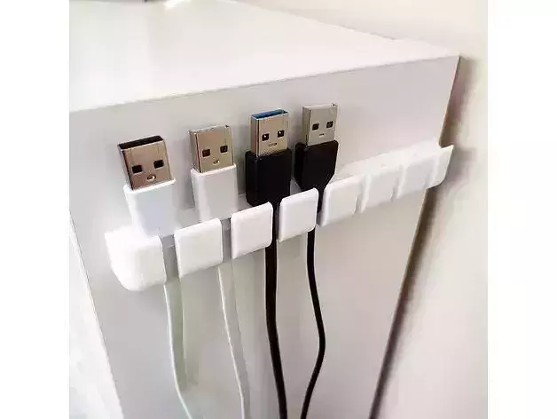  USB Cable Holder 3D print model