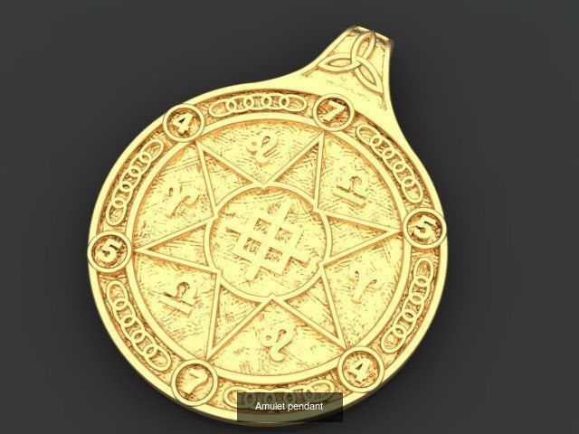 Pendant medallion collection 16 model _10