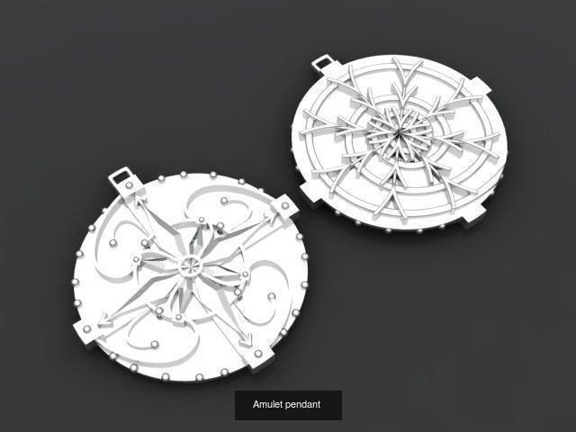 Pendant medallion collection 16 model _5