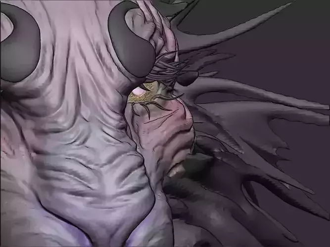 Fantasy Tiger Sculpt