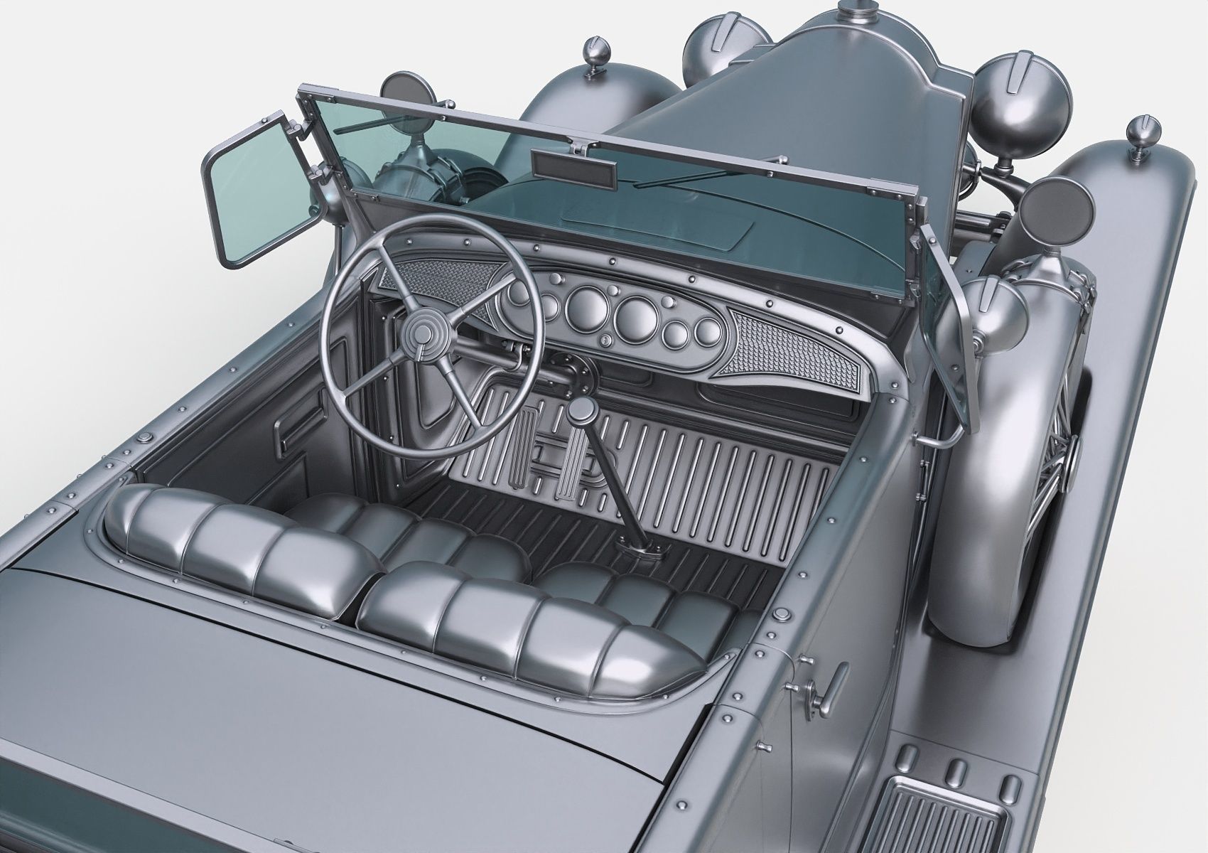 Packard Speedster Phaeton 1930 3D print model_5