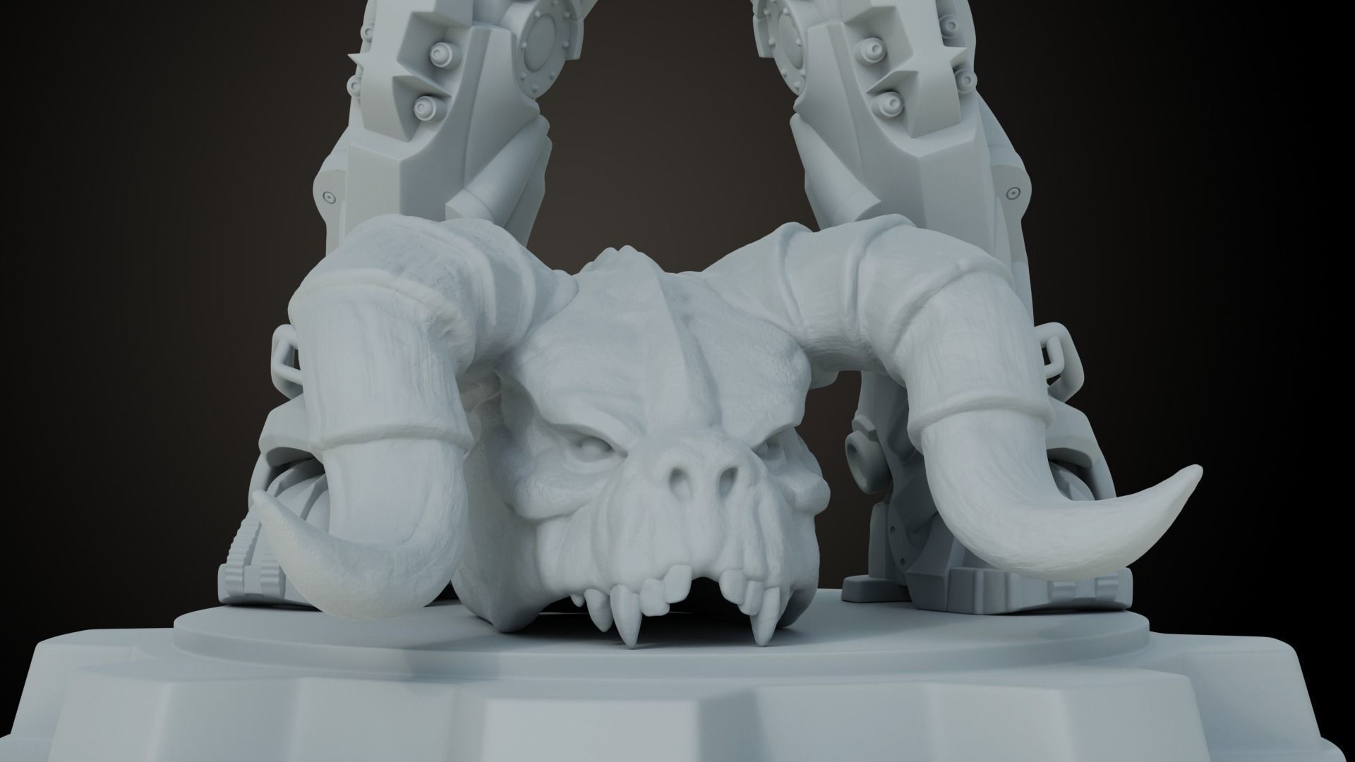 Fallout T60 Battle Pose 3D print model_10