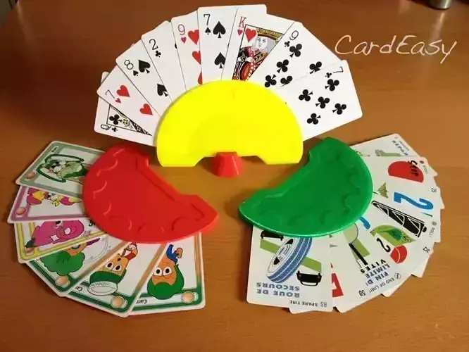  CardEasy - Printable Playing Card Holder 3D print model