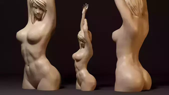Female 3D print model 3D print model