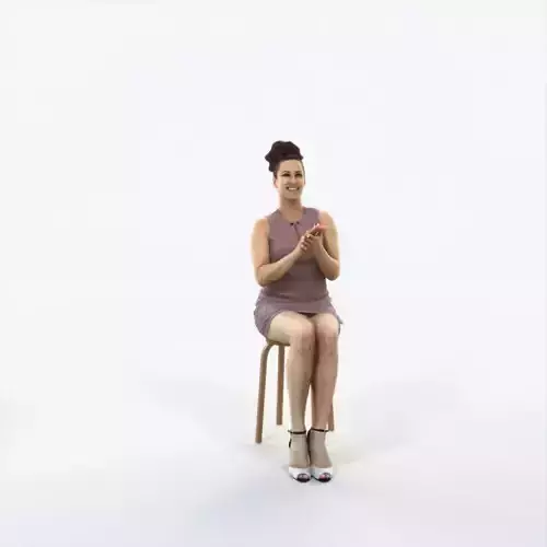 Yearn 20E Clapping Sitting Event Elegant Woman
