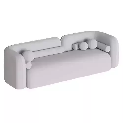 Sofa 3 pl Kelly AJITH minimalista SUNSET BRUSH SOFA Modern
