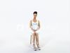 3D model Yearn 22M Listening Sitting Casual Woman VR / AR / low-poly ...