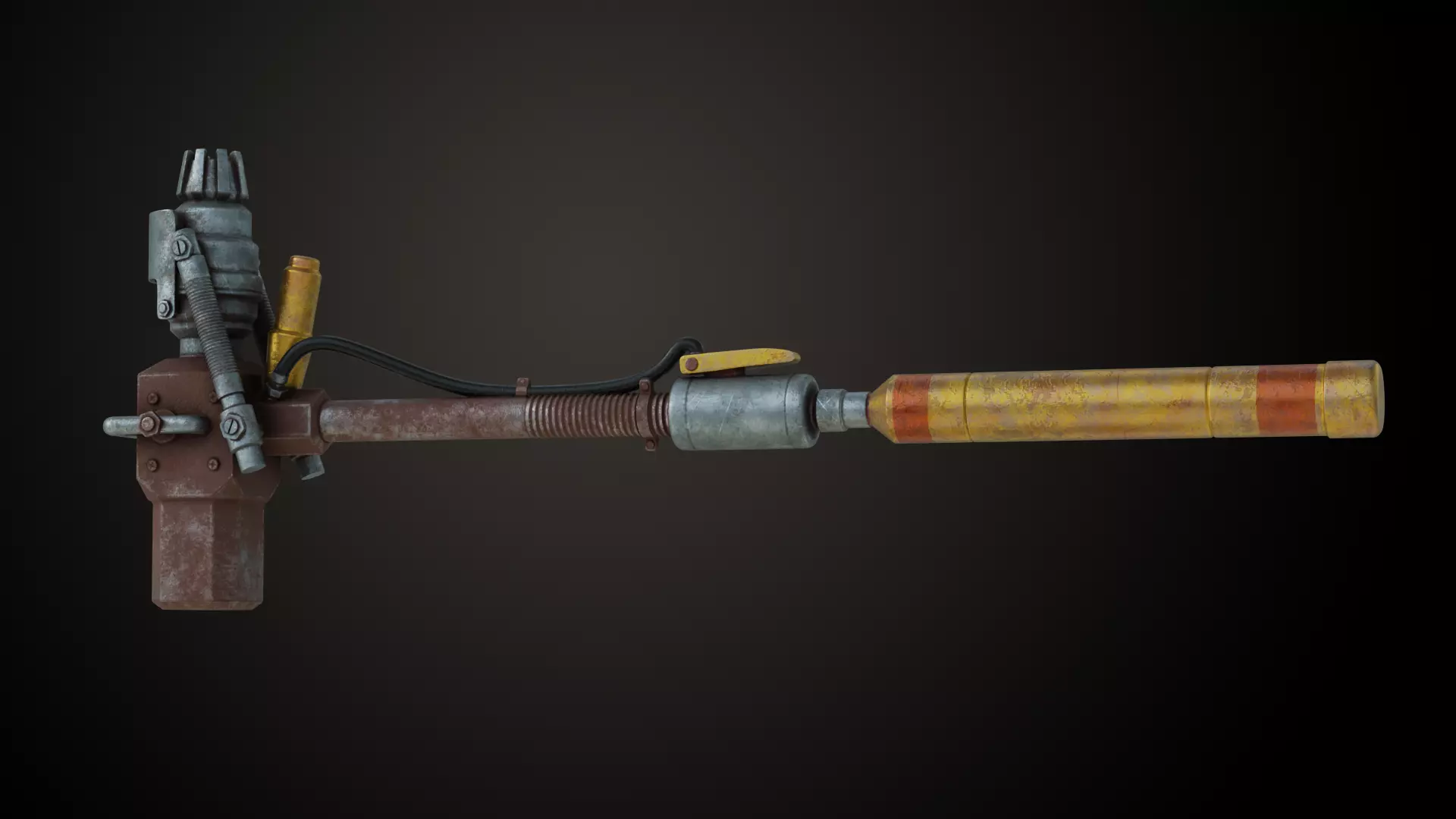 Fallout Super Sledge Hammer 3D print model_0