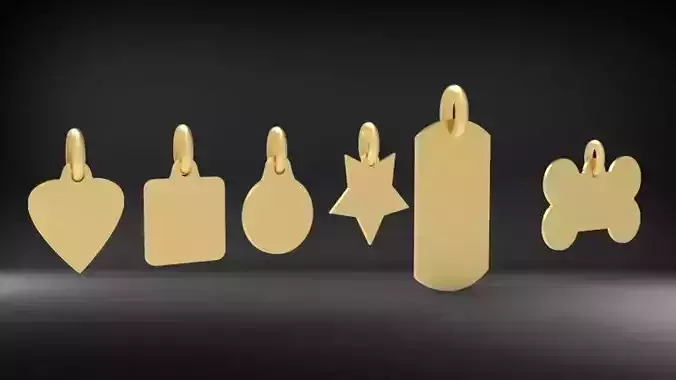 Various DogTags jewelry Pendants Keychains Necklace