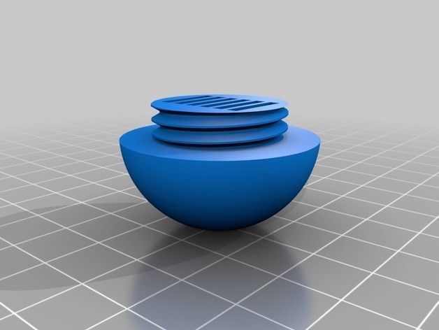 Micro SD Card Holder Ball Small 3D print model_6