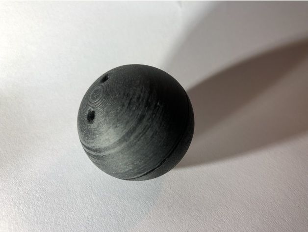 Micro SD Card Holder Ball Small 3D print model_2