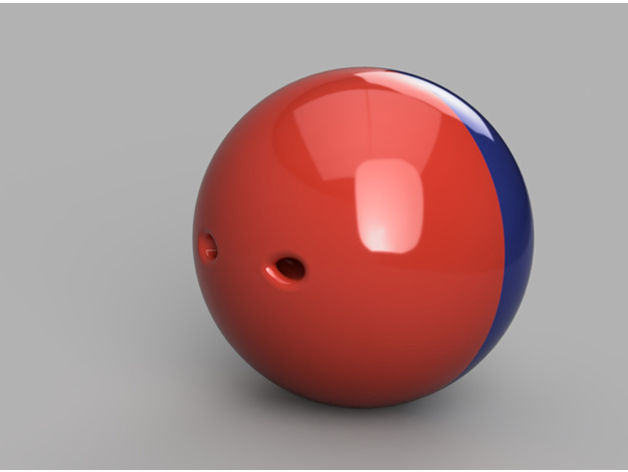Micro SD Card Holder Ball Small 3D print model_3