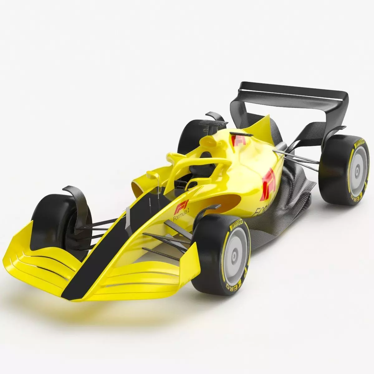 Formula 1 F1 Race Car 3D model