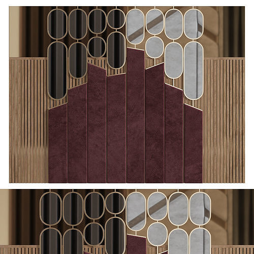 Panel by Pinterest 3D model