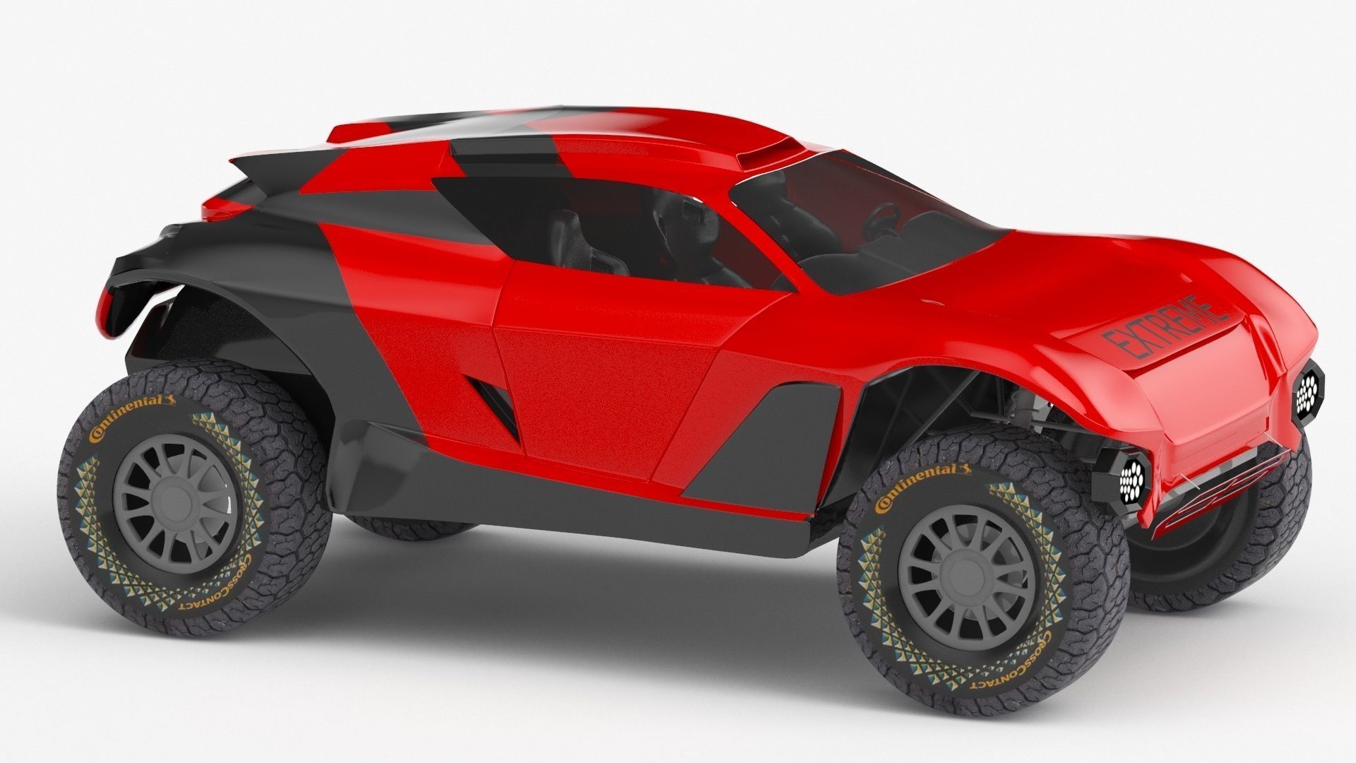 Extreme Off RAOD car 3D model_3