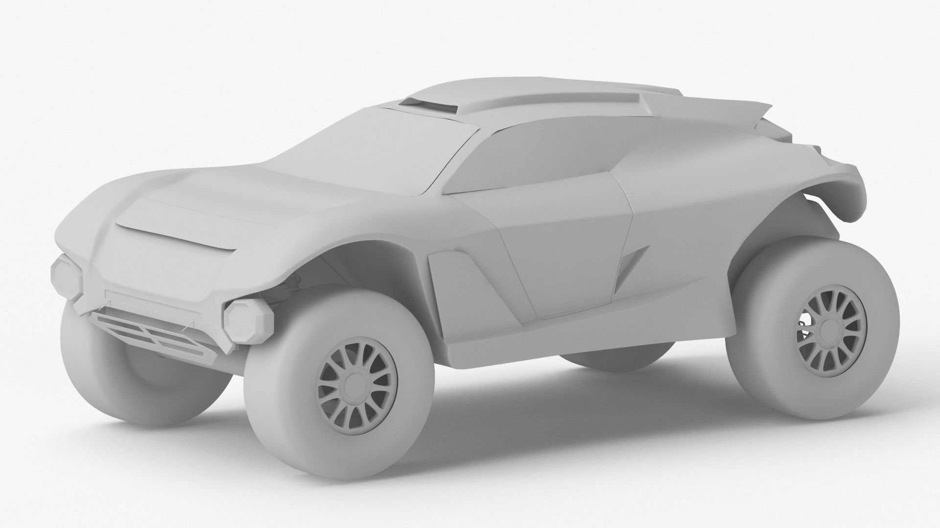 Extreme Off RAOD car 3D model_5