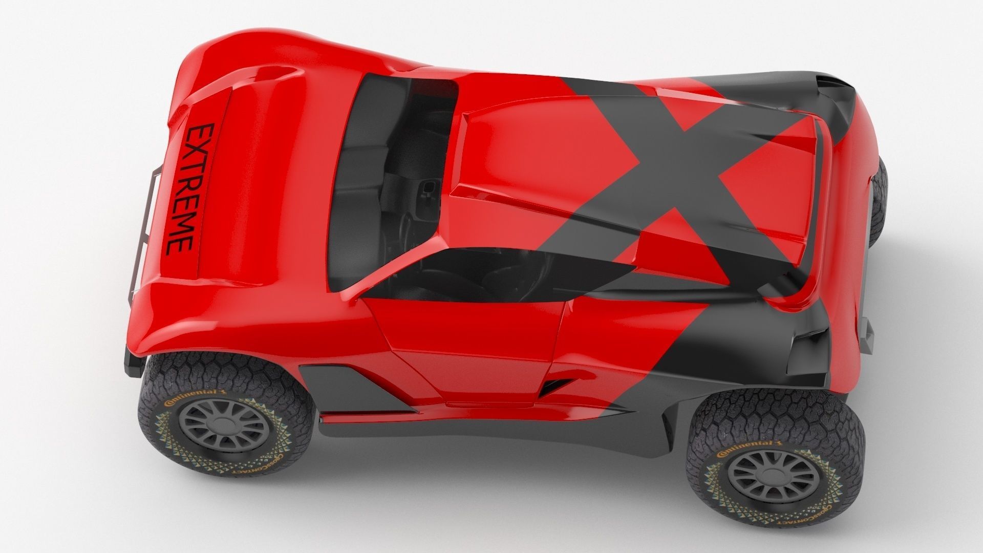 Extreme Off RAOD car 3D model_4