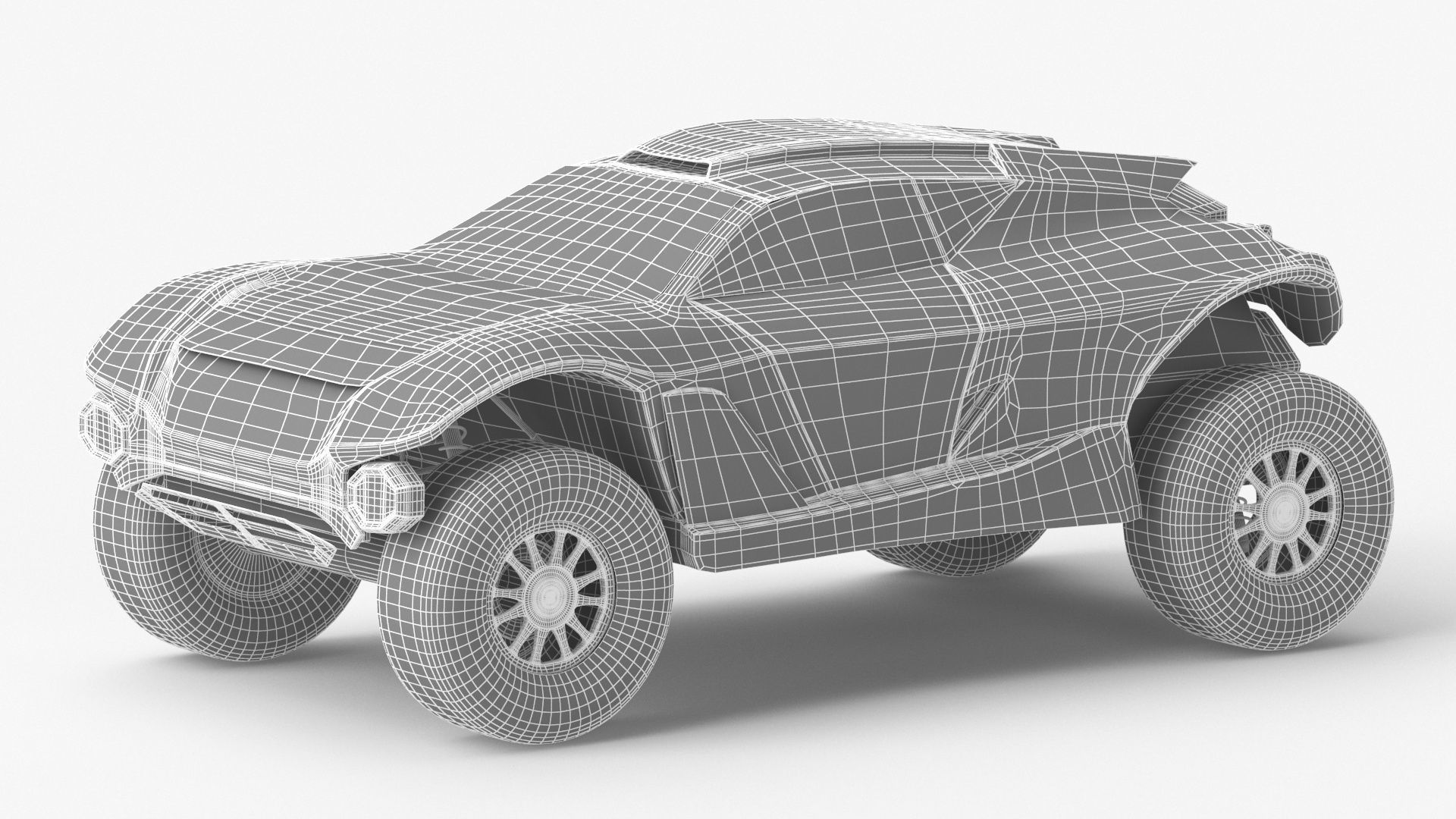 Extreme Off RAOD car 3D model_10