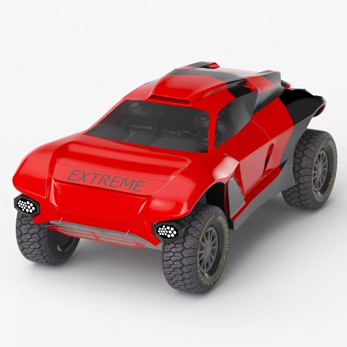 Extreme Off RAOD car 3D model_0