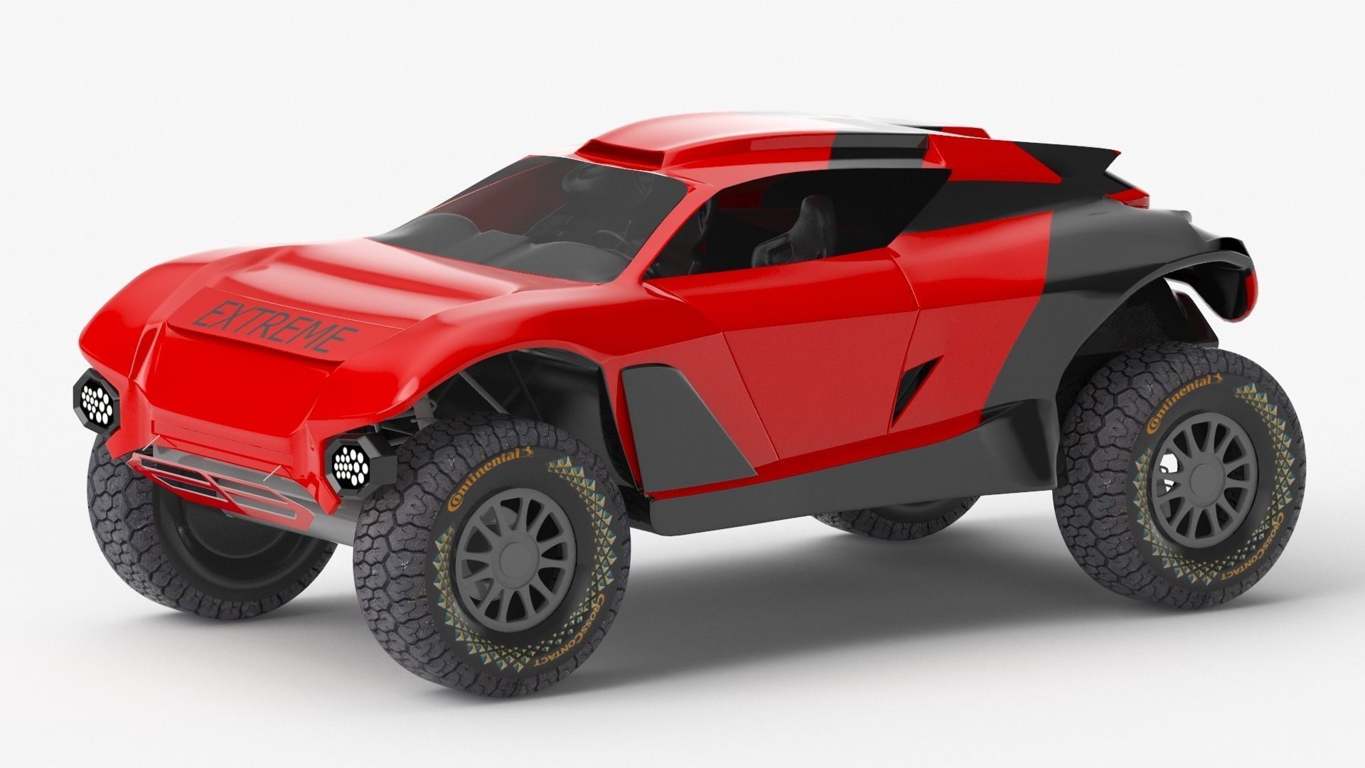 Extreme Off RAOD car 3D model_1