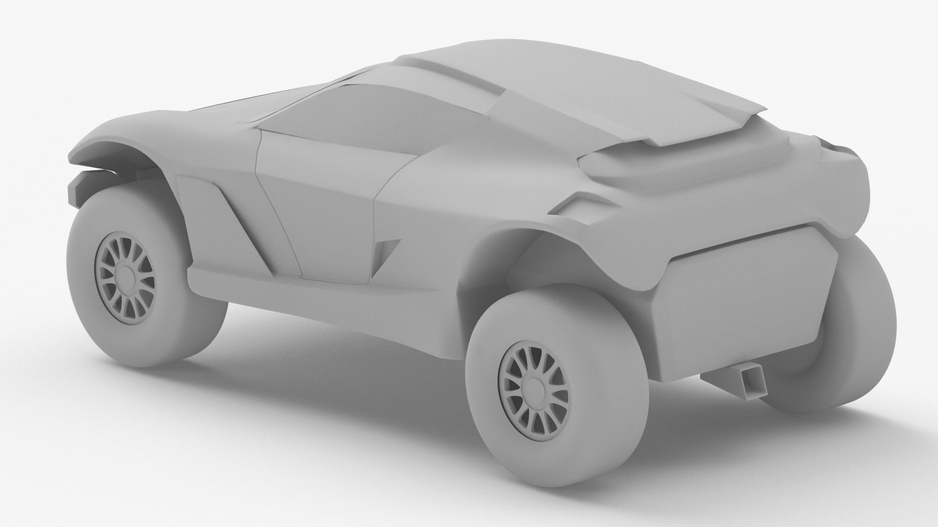Extreme Off RAOD car 3D model_6