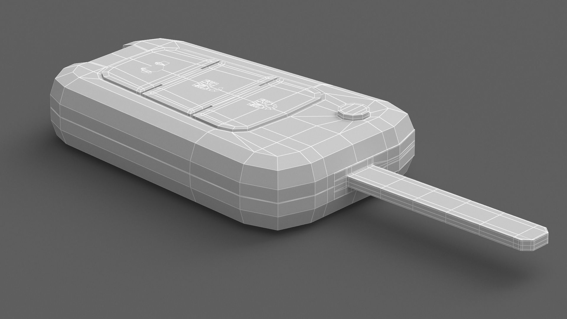 car key 3D model_8