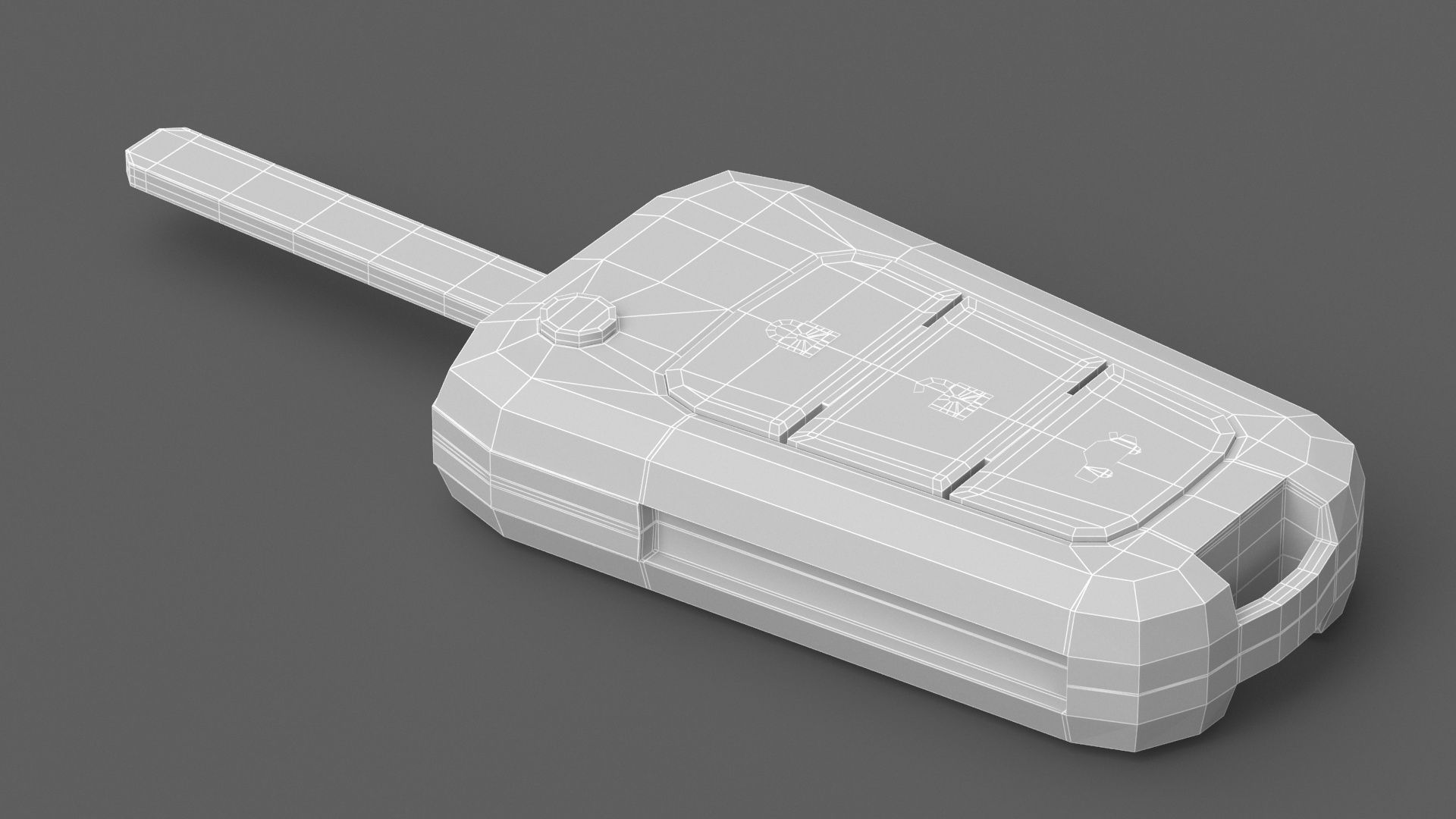 car key 3D model_6