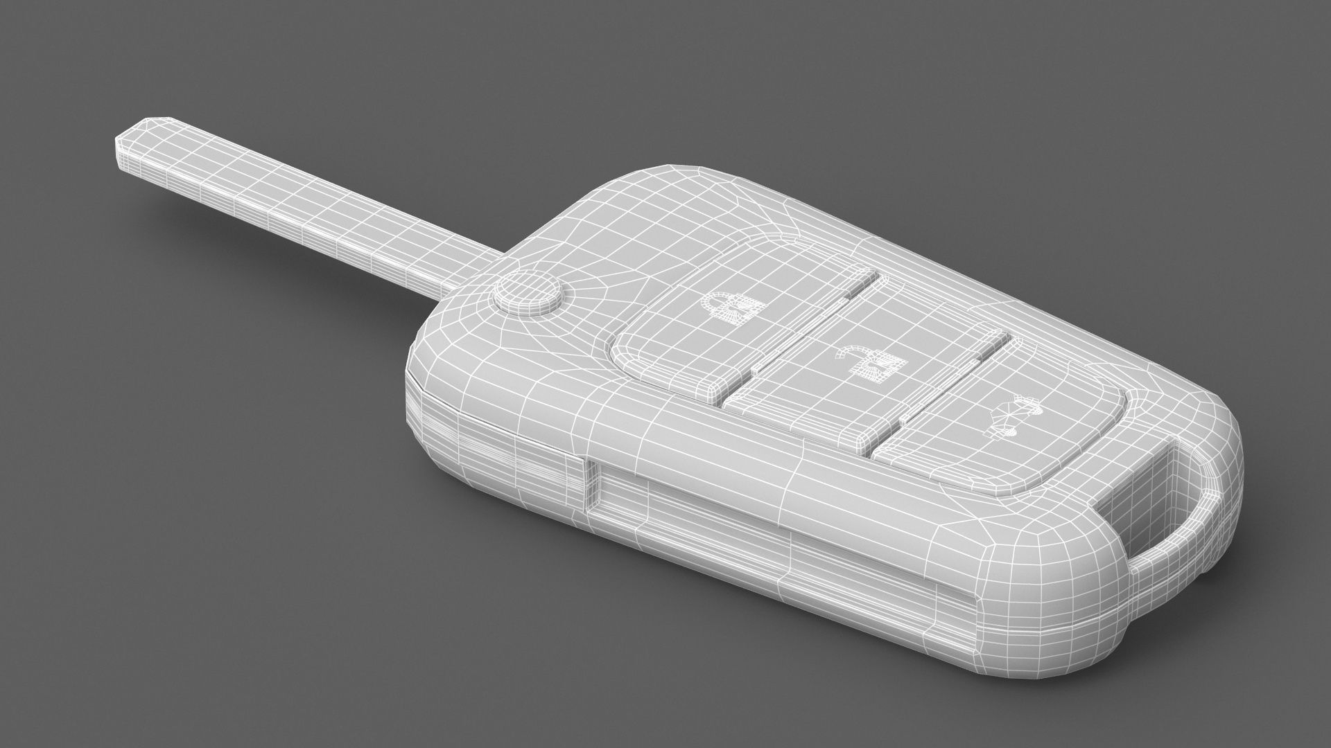 car key 3D model_7
