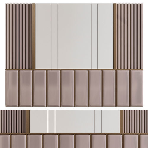 Panel by Pinterest 3D model