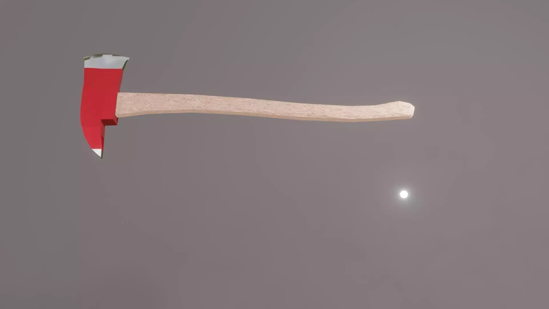 Fire Fighter Axe Free low-poly 3D model