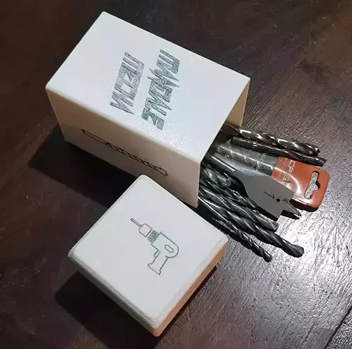 Caja para mechas o brocas 3D print model